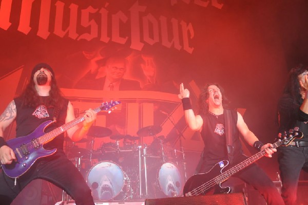 Anthrax at Superpages.com Center, Dallas Texas, 09/24/10 Opening night of A