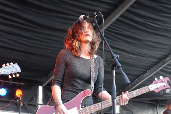 Applicators at Fun Fun Fun Fest in Waterloo Park, Austin Texas