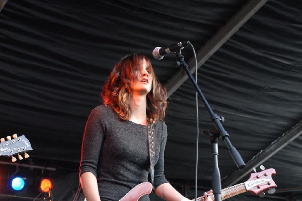 Applicators at Fun Fun Fun Fest in Waterloo Park, Austin Texas