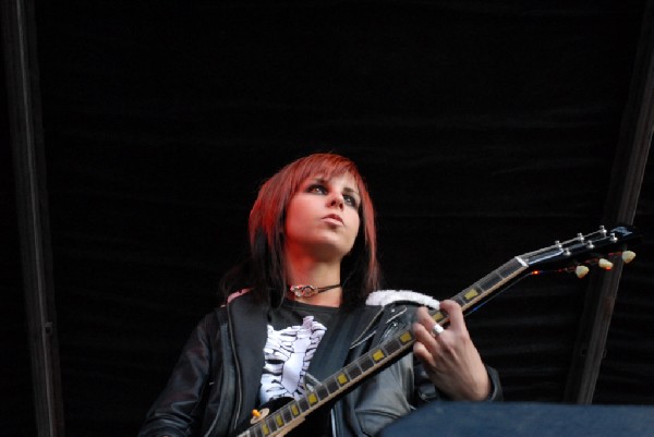 Applicators at Fun Fun Fun Fest in Waterloo Park, Austin Texas