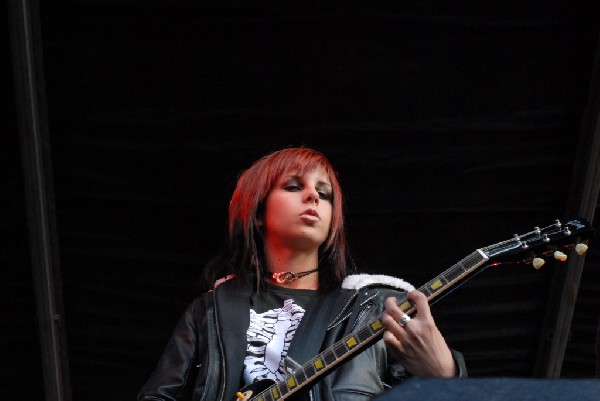 Applicators at Fun Fun Fun Fest in Waterloo Park, Austin Texas