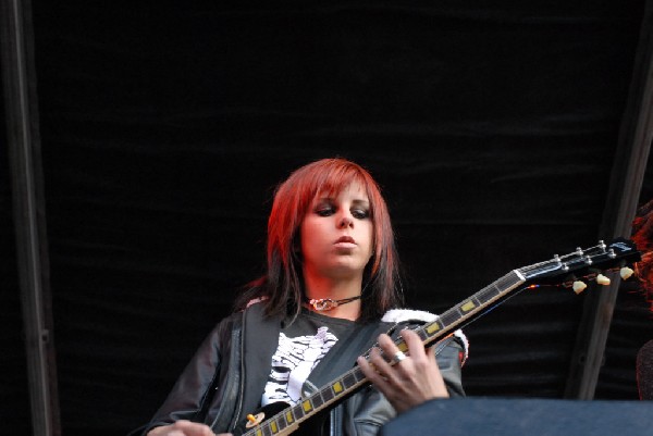 Applicators at Fun Fun Fun Fest in Waterloo Park, Austin Texas