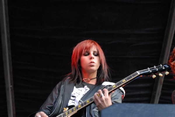 Applicators at Fun Fun Fun Fest in Waterloo Park, Austin Texas