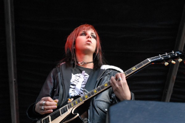 Applicators at Fun Fun Fun Fest in Waterloo Park, Austin Texas