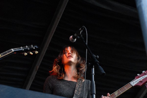 Applicators at Fun Fun Fun Fest in Waterloo Park, Austin Texas