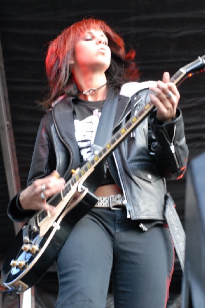 Applicators at Fun Fun Fun Fest in Waterloo Park, Austin Texas