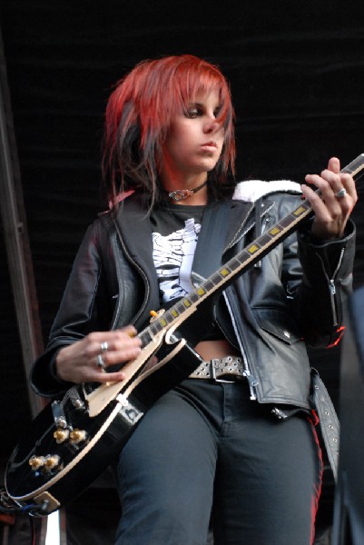 Applicators at Fun Fun Fun Fest in Waterloo Park, Austin Texas