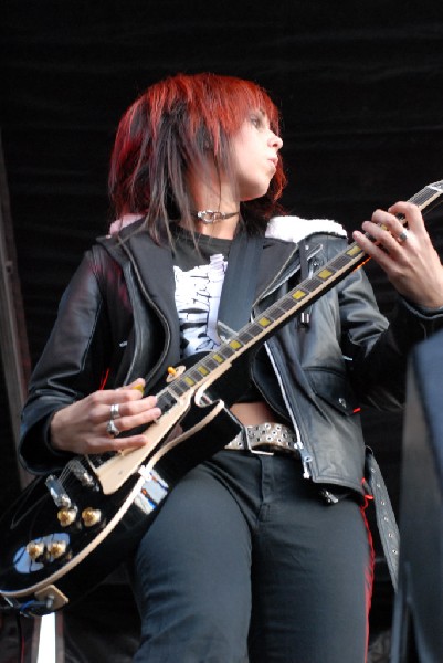 Applicators at Fun Fun Fun Fest in Waterloo Park, Austin Texas