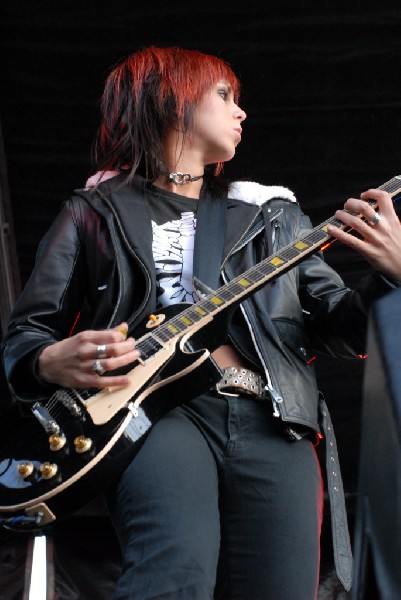 Applicators at Fun Fun Fun Fest in Waterloo Park, Austin Texas