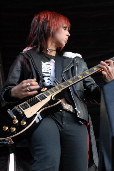 Applicators at Fun Fun Fun Fest in Waterloo Park, Austin Texas