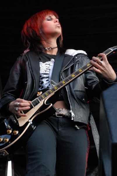 Applicators at Fun Fun Fun Fest in Waterloo Park, Austin Texas