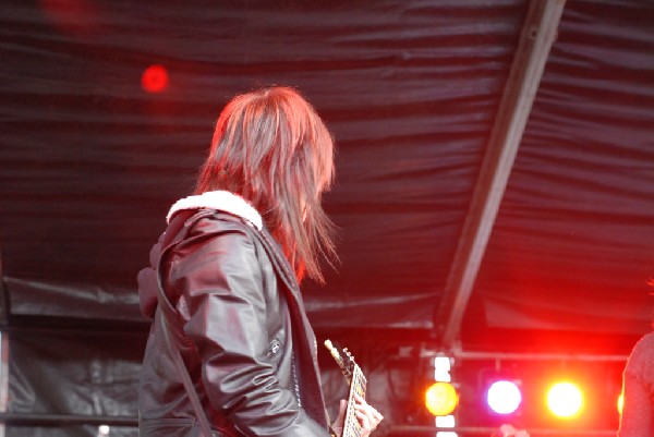 Applicators at Fun Fun Fun Fest in Waterloo Park, Austin Texas