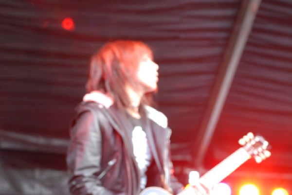 Applicators at Fun Fun Fun Fest in Waterloo Park, Austin Texas