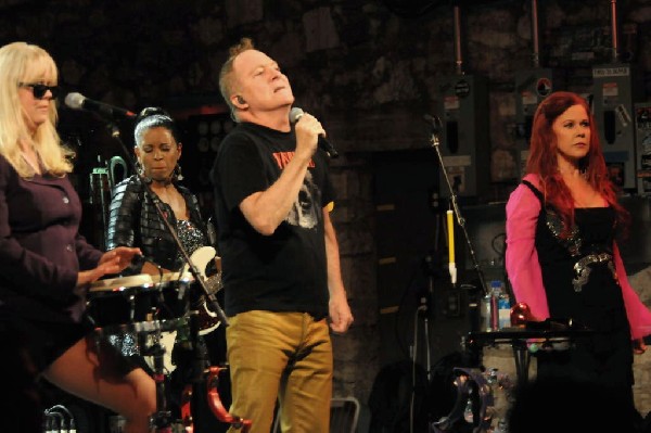 The B-52s at Stubb's BarBQ, Austin, Texas - 11/02/11 - photo by jeff barrin