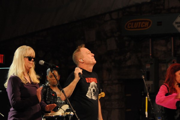 The B-52s at Stubb's BarBQ, Austin, Texas - 11/02/11 - photo by jeff barrin