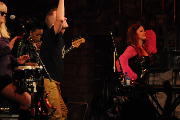 The B-52s at Stubb's BarBQ, Austin, Texas - 11/02/11 - photo by jeff barrin