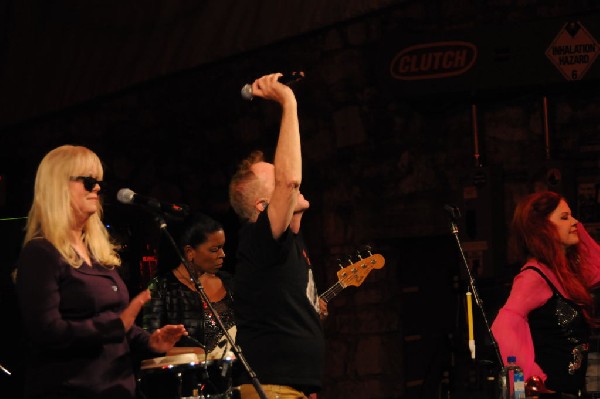 The B-52s at Stubb's BarBQ, Austin, Texas - 11/02/11 - photo by jeff barrin