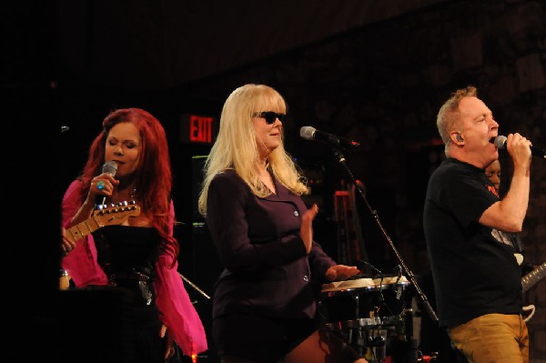 The B-52s at Stubb's BarBQ, Austin, Texas - 11/02/11 - photo by jeff barrin