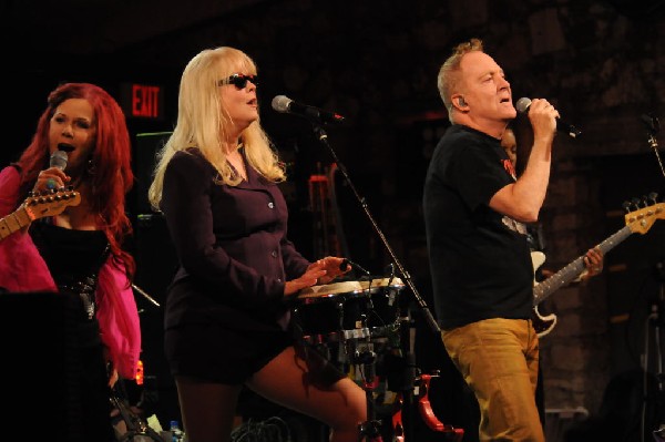 The B-52s at Stubb's BarBQ, Austin, Texas - 11/02/11 - photo by jeff barrin