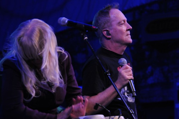 The B-52s at Stubb's BarBQ, Austin, Texas - 11/02/11 - photo by jeff barrin