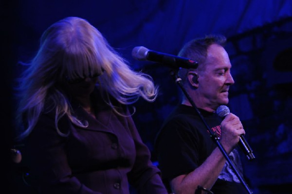 The B-52s at Stubb's BarBQ, Austin, Texas - 11/02/11 - photo by jeff barrin