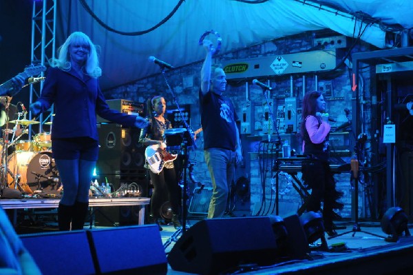 The B-52s at Stubb's BarBQ, Austin, Texas - 11/02/11 - photo by jeff barrin