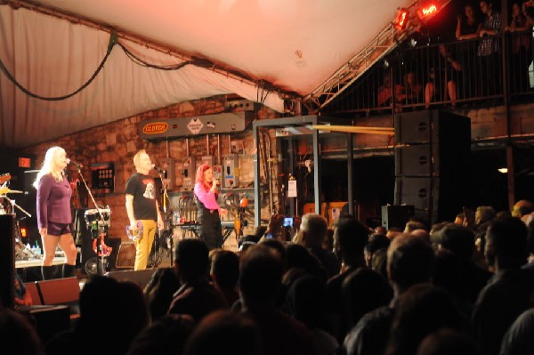 The B-52s at Stubb's BarBQ, Austin, Texas - 11/02/11 - photo by jeff barrin