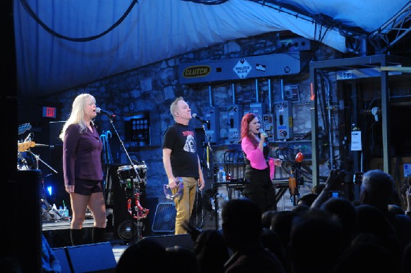 The B-52s at Stubb's BarBQ, Austin, Texas - 11/02/11 - photo by jeff barrin