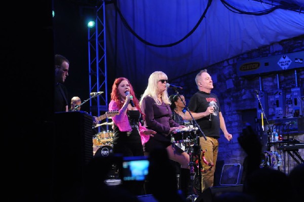 The B-52s at Stubb's BarBQ, Austin, Texas - 11/02/11 - photo by jeff barrin