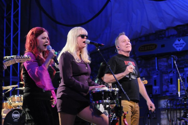 The B-52s at Stubb's BarBQ, Austin, Texas - 11/02/11 - photo by jeff barrin