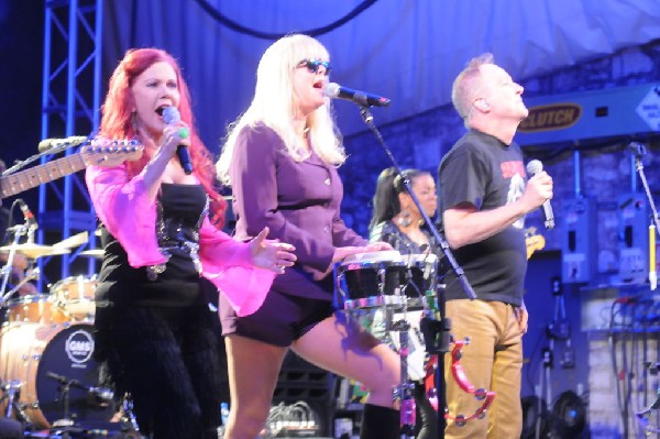 The B-52s at Stubb's BarBQ, Austin, Texas - 11/02/11 - photo by jeff barrin