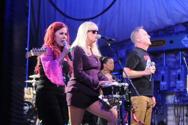 The B-52s at Stubb's BarBQ, Austin, Texas - 11/02/11 - photo by jeff barrin