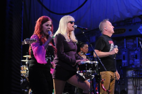 The B-52s at Stubb's BarBQ, Austin, Texas - 11/02/11 - photo by jeff barrin