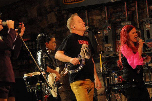 The B-52s at Stubb's BarBQ, Austin, Texas - 11/02/11 - photo by jeff barrin