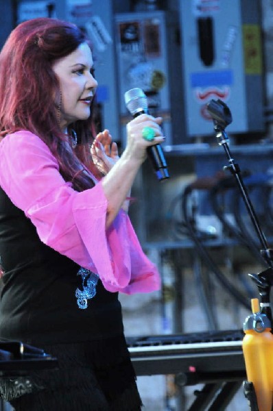 The B-52s at Stubb's BarBQ, Austin, Texas - 11/02/11 - photo by jeff barrin