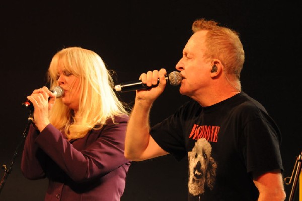 The B-52s at Stubb's BarBQ, Austin, Texas - 11/02/11 - photo by jeff barrin