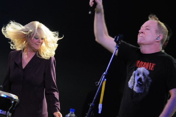 The B-52s at Stubb's BarBQ, Austin, Texas - 11/02/11 - photo by jeff barrin