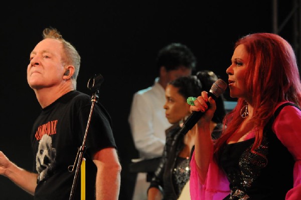 The B-52s at Stubb's BarBQ, Austin, Texas - 11/02/11 - photo by jeff barrin