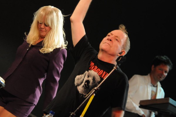 The B-52s at Stubb's BarBQ, Austin, Texas - 11/02/11 - photo by jeff barrin