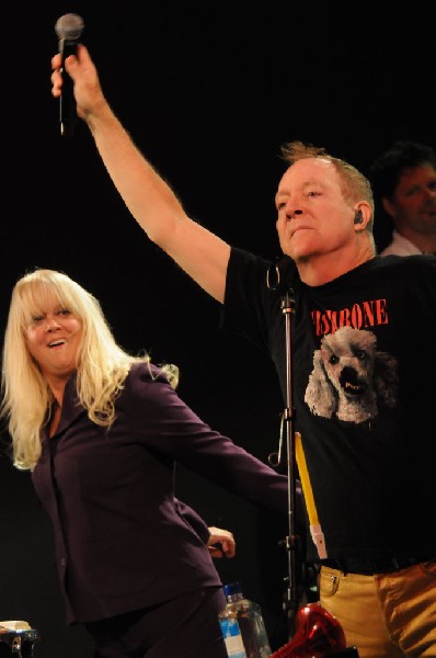 The B-52s at Stubb's BarBQ, Austin, Texas - 11/02/11 - photo by jeff barrin