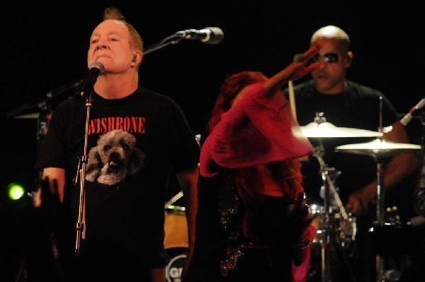 The B-52s at Stubb's BarBQ, Austin, Texas - 11/02/11 - photo by jeff barrin