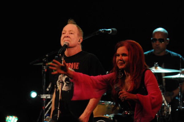 The B-52s at Stubb's BarBQ, Austin, Texas - 11/02/11 - photo by jeff barrin