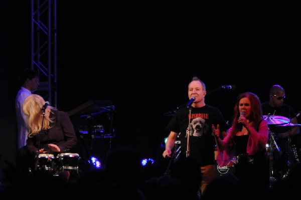 The B-52s at Stubb's BarBQ, Austin, Texas - 11/02/11 - photo by jeff barrin