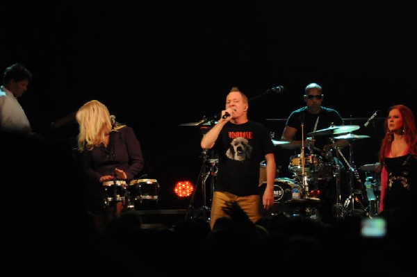 The B-52s at Stubb's BarBQ, Austin, Texas - 11/02/11 - photo by jeff barrin