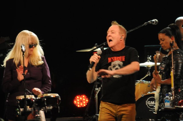 The B-52s at Stubb's BarBQ, Austin, Texas - 11/02/11 - photo by jeff barrin