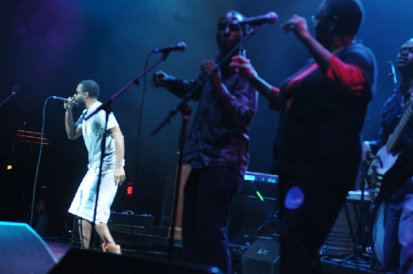 Bavu Blakes performs at the AMP Launch Party at ACL Live at the Moody Theat