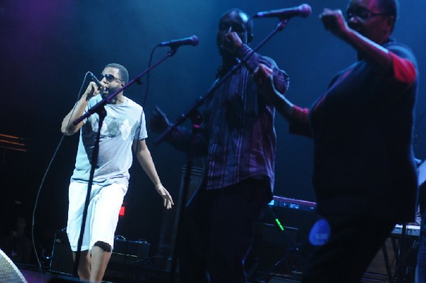 Bavu Blakes performs at the AMP Launch Party at ACL Live at the Moody Theat