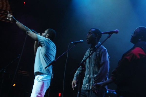 Bavu Blakes performs at the AMP Launch Party at ACL Live at the Moody Theat