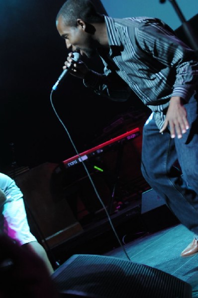 Bavu Blakes performs at the AMP Launch Party at ACL Live at the Moody Theat