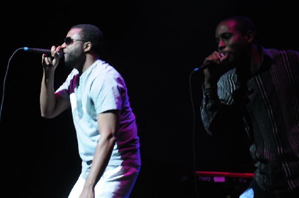 Bavu Blakes performs at the AMP Launch Party at ACL Live at the Moody Theat